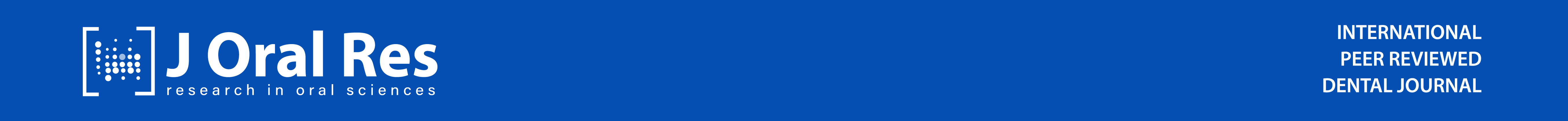 Journal of Oral Research