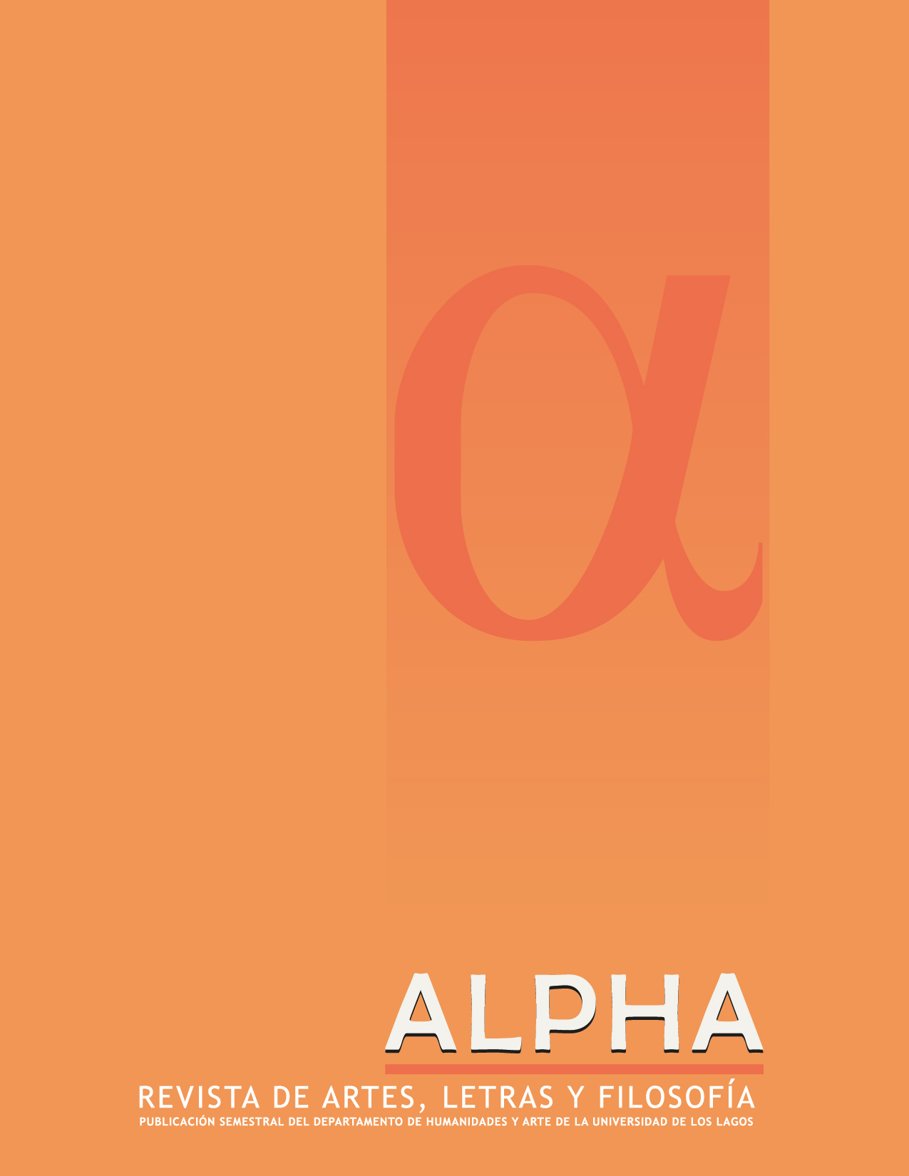 ALPHA. Revista de Artes, Letras y Filosofía