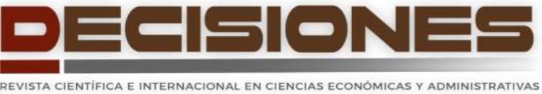 Decisiones. Revista Científica e Internacional en Ciencias Económicas y Administrativas