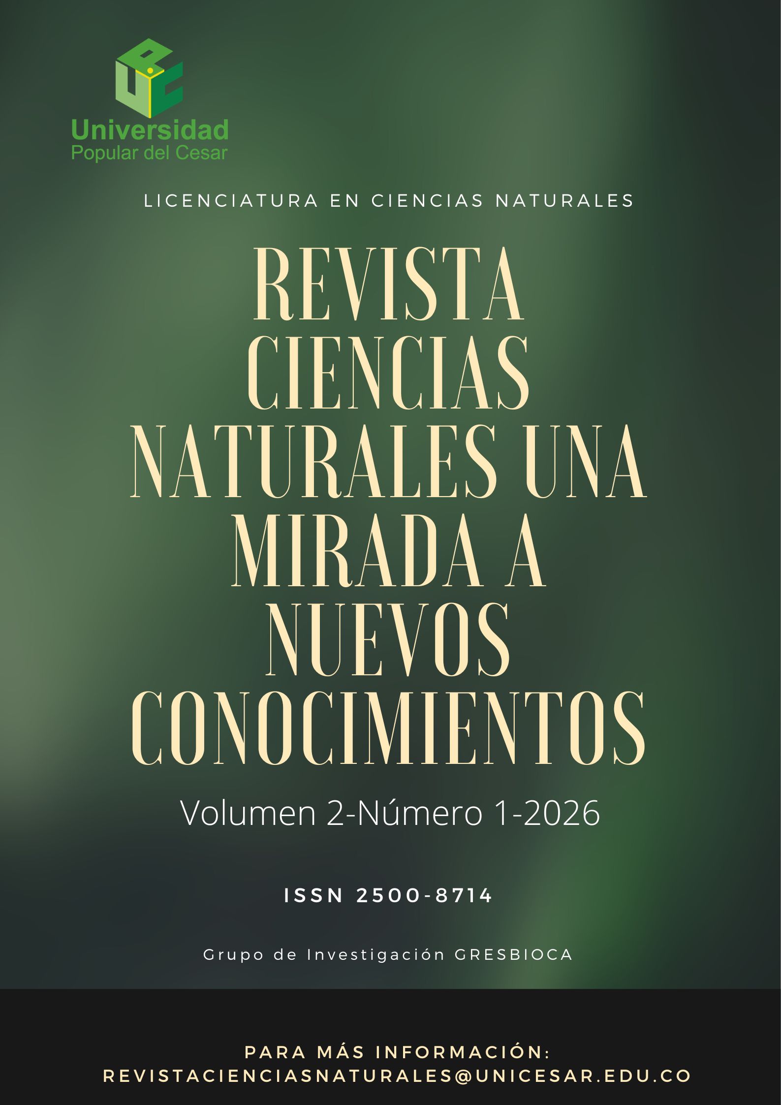 Revista Ciencias Naturales: Una Mirada a Nuevos Conocimientos 